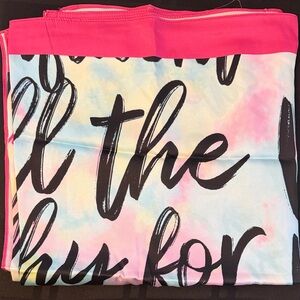 Sassy Jones Confident Pink and Multicolor Scarf